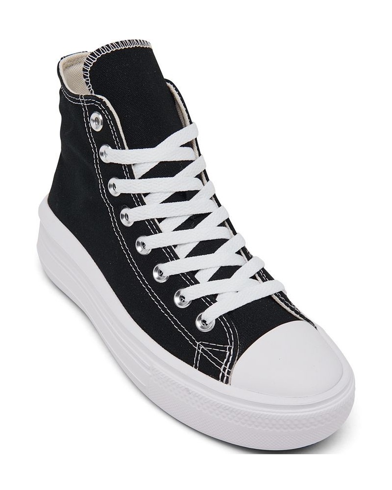 Women's Chuck Taylor All Star Move Platform High Top Casual Sneakers $40.80 Shoes