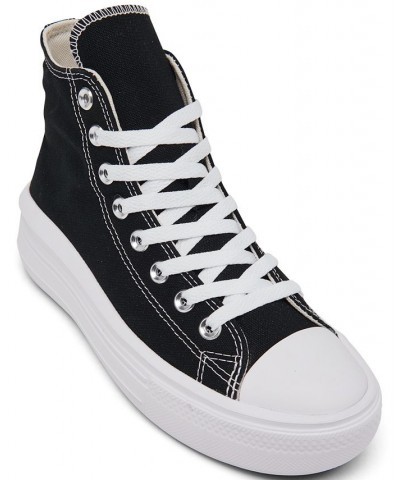 Women's Chuck Taylor All Star Move Platform High Top Casual Sneakers $40.80 Shoes