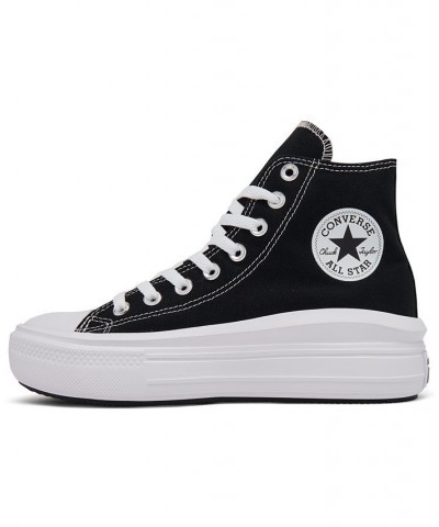 Women's Chuck Taylor All Star Move Platform High Top Casual Sneakers $40.80 Shoes