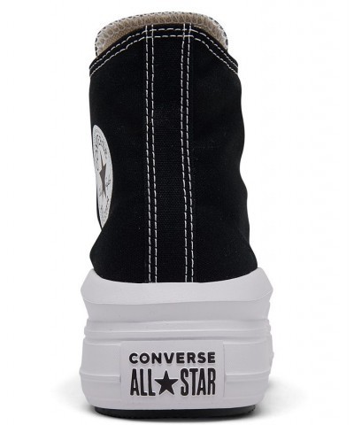 Women's Chuck Taylor All Star Move Platform High Top Casual Sneakers $40.80 Shoes