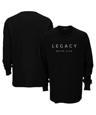 Men's Black Legacy Motor Club Team Long Sleeve T-shirt $18.90 T-Shirts