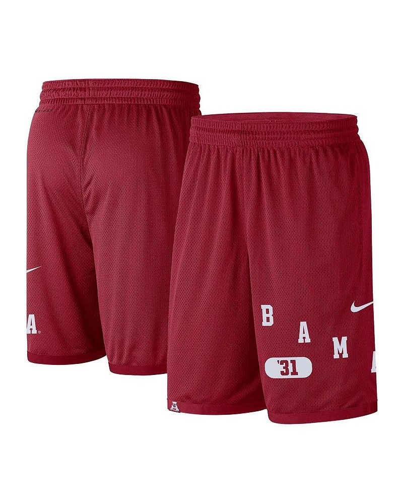 Men's Crimson Alabama Crimson Tide Wordmark Performance Shorts $35.39 Shorts