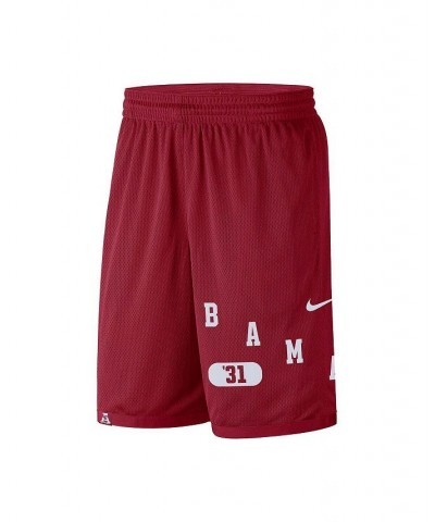 Men's Crimson Alabama Crimson Tide Wordmark Performance Shorts $35.39 Shorts