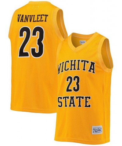 Men's Fred VanVleet Gold Wichita State Shockers Commemorative Classic Basketball Jersey $48.10 Jersey