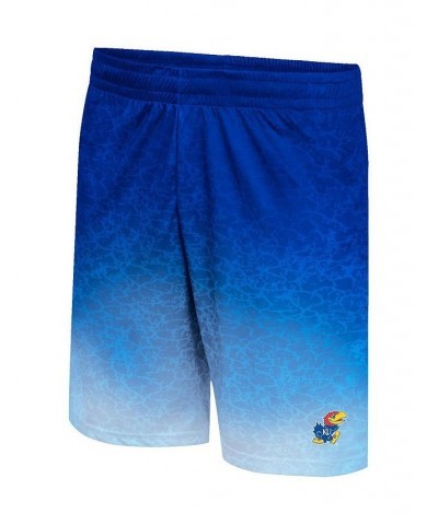 Men's Royal Kansas Jayhawks Walter Shorts $21.16 Shorts