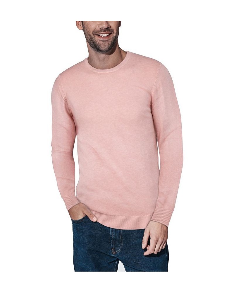 Men's Basic Crewneck Pullover Midweight Sweater PD24 $23.39 Sweaters