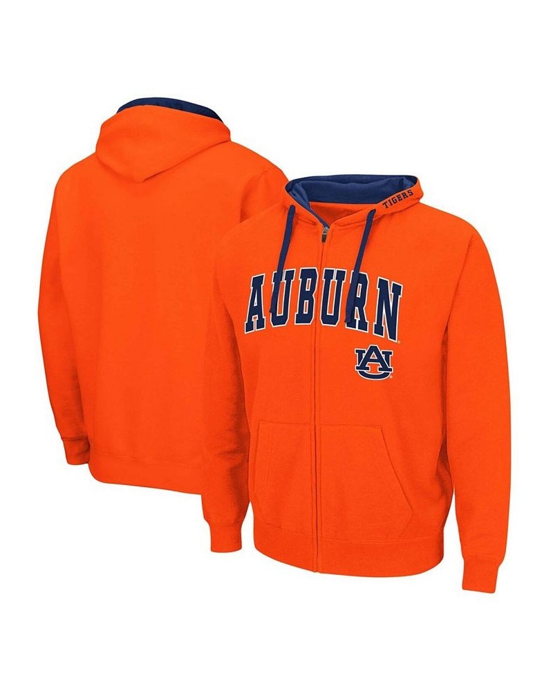 Men's Orange Auburn Tigers Arch Logo 2.0 Full-Zip Hoodie $23.10 Sweatshirt