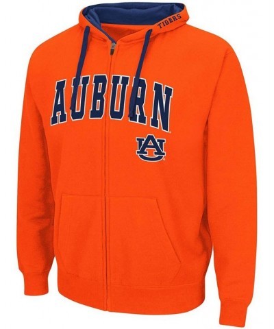 Men's Orange Auburn Tigers Arch Logo 2.0 Full-Zip Hoodie $23.10 Sweatshirt