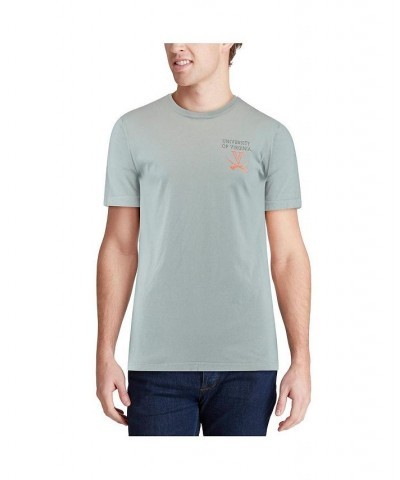 Men's Gray Virginia Cavaliers Team Comfort Colors Campus Scenery T-shirt $18.01 T-Shirts