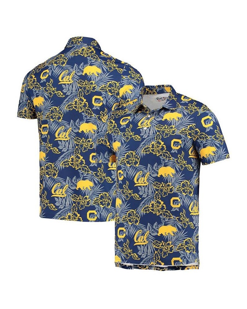 Men's Navy Cal Bears Performance Polo Shirt $50.00 Polo Shirts