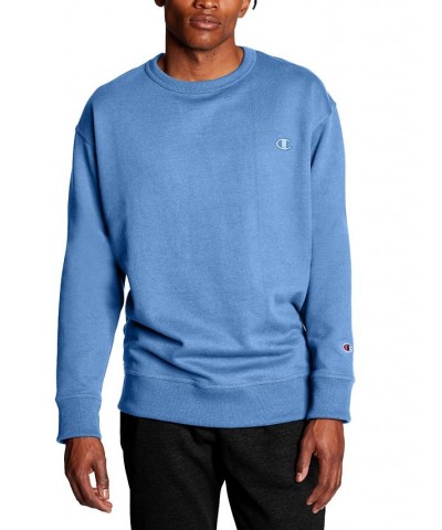 Men's Powerblend Matching Sweatshirt & Sweatpants Swiss Blue $20.90 Sweatshirt