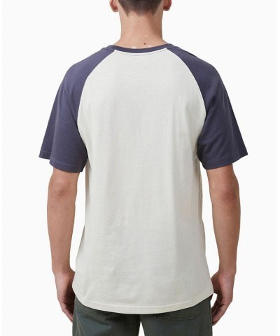 Men's Premium Loose Fit Souvenir Crew Neck T-shirt White $21.60 T-Shirts