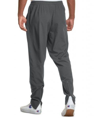 Men's MVP Modern-Fit Stretch Moisture-Wicking Track Pants Gray $22.80 Pants