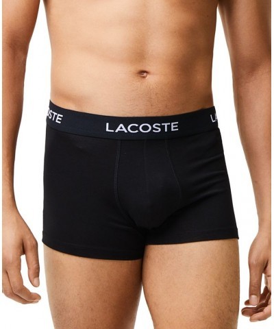 Men’s 5 Pack Cotton Trunk Underwear Black $35.45 Underwear