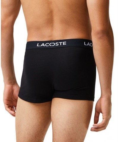 Men’s 5 Pack Cotton Trunk Underwear Black $35.45 Underwear