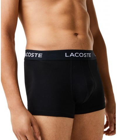 Men’s 5 Pack Cotton Trunk Underwear Black $35.45 Underwear