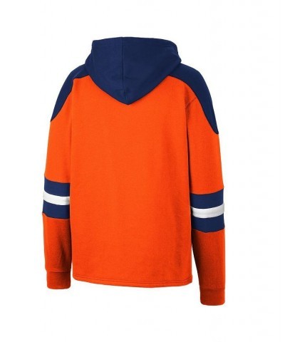 Men's Orange Virginia Cavaliers Lace-Up 4.0 Pullover Hoodie $26.10 Sweatshirt