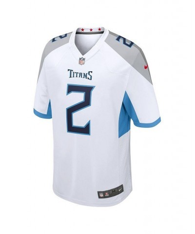 Men's Julio Jones White Tennessee Titans Game Jersey $49.00 Jersey