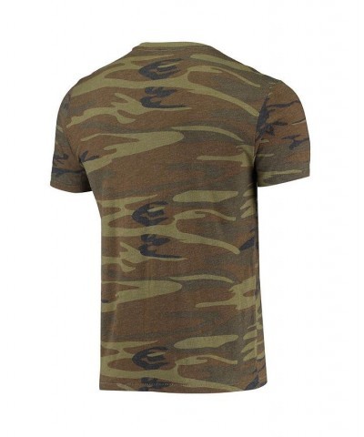 Men's Camo Illinois Fighting Illini Arch Logo Tri-Blend T-shirt $21.12 T-Shirts