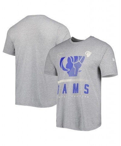 Men's Heathered Gray Los Angeles Rams Combine Authentic Red Zone T-shirt $13.53 T-Shirts