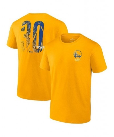 Men's Branded Stephen Curry Gold Golden State Warriors 2022 NBA Finals Champions Name and Number T-shirt $21.12 T-Shirts