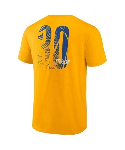 Men's Branded Stephen Curry Gold Golden State Warriors 2022 NBA Finals Champions Name and Number T-shirt $21.12 T-Shirts