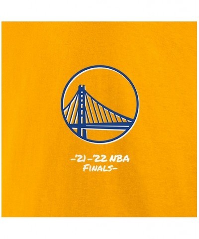 Men's Branded Stephen Curry Gold Golden State Warriors 2022 NBA Finals Champions Name and Number T-shirt $21.12 T-Shirts