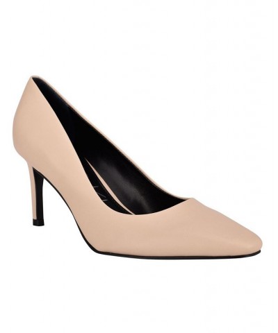 Women's Callia Snip Toe Pumps Tan/Beige $39.27 Shoes