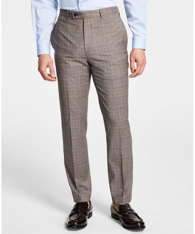 Men's Slim-Fit Wool Stretch Suit Pants PD03 $41.07 Suits