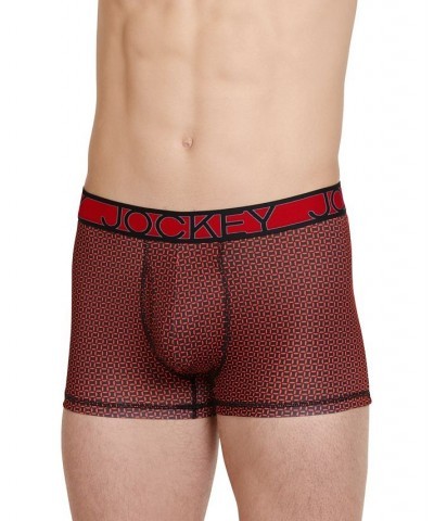 Active Microfiber Eco 2.5" Trunk - 3 Pack Red $16.09 Underwear