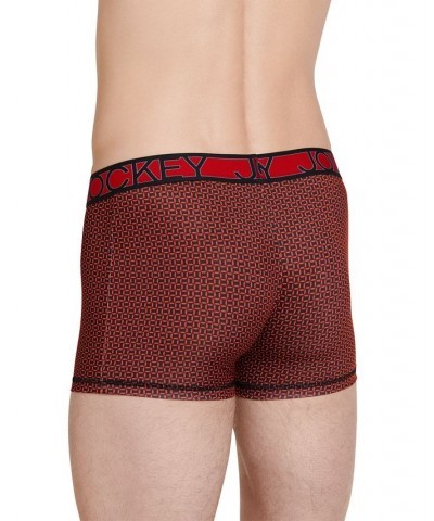 Active Microfiber Eco 2.5" Trunk - 3 Pack Red $16.09 Underwear