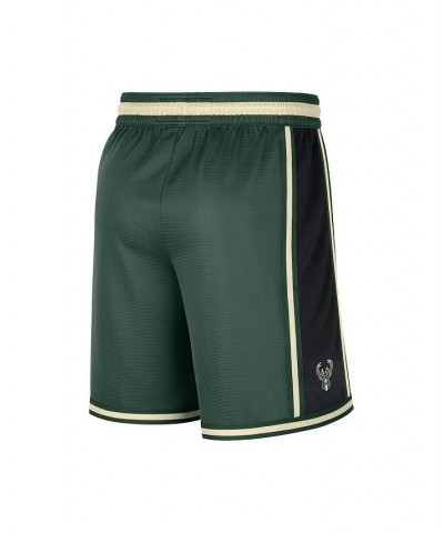 Men's Hunter Green Milwaukee Bucks Pre-Game Performance Shorts $41.24 Shorts