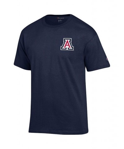 Men's Navy Arizona Wildcats Stack 2-Hit T-shirt $18.45 T-Shirts