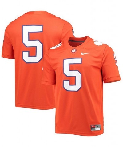 Men's 5 Orange Clemson Tigers Game Jersey $34.50 Jersey