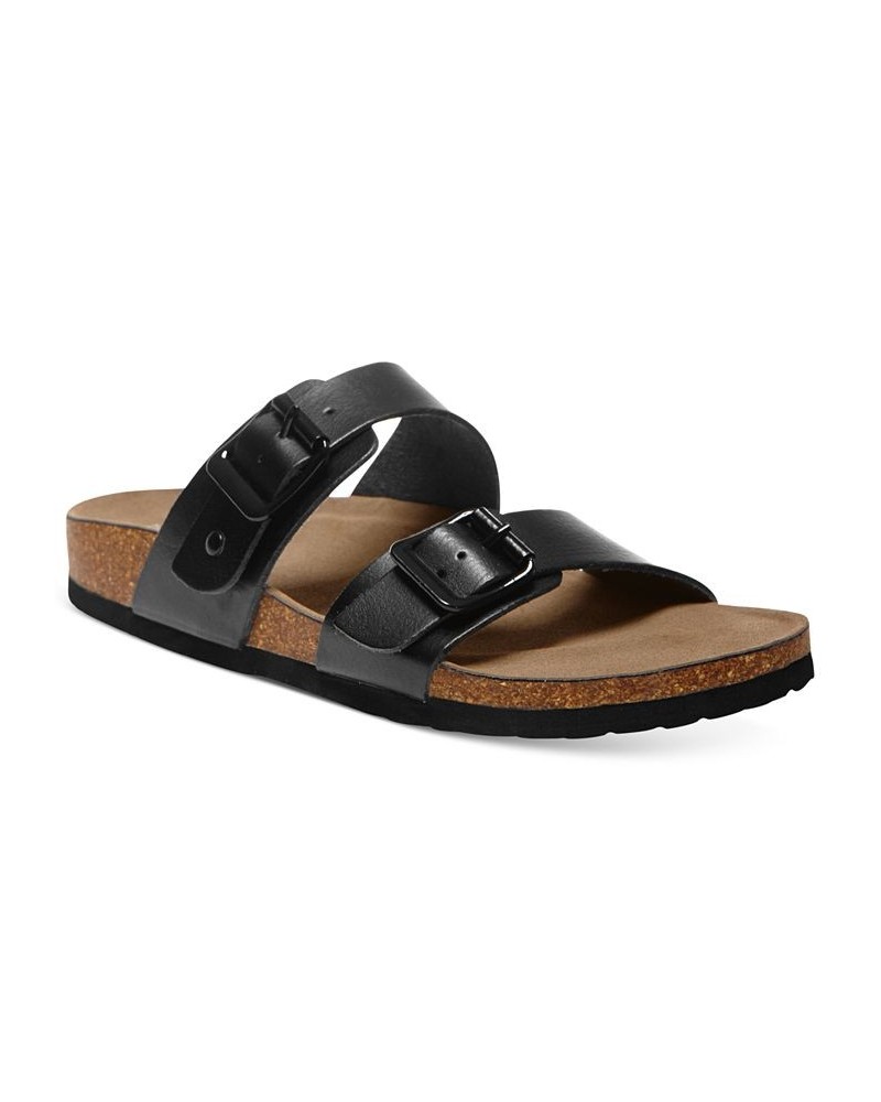 Brando Footbed Sandals Black $27.14 Shoes