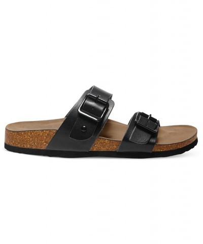 Brando Footbed Sandals Black $27.14 Shoes