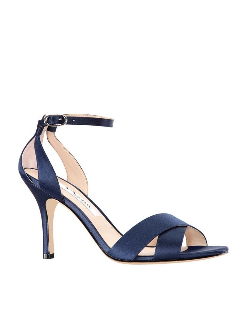 Women's Venus Evening Sandals Blue $51.48 Shoes