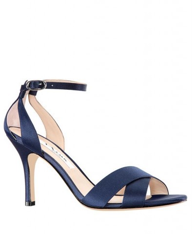 Women's Venus Evening Sandals Blue $51.48 Shoes