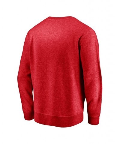 Men's Branded Red LA Clippers Game Time Arch Pullover Sweatshirt $29.69 Sweatshirt