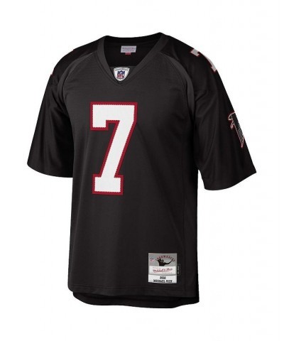 Men's Michael Vick Black Atlanta Falcons Big and Tall 2002 Retired Player Replica Jersey $51.00 Jersey