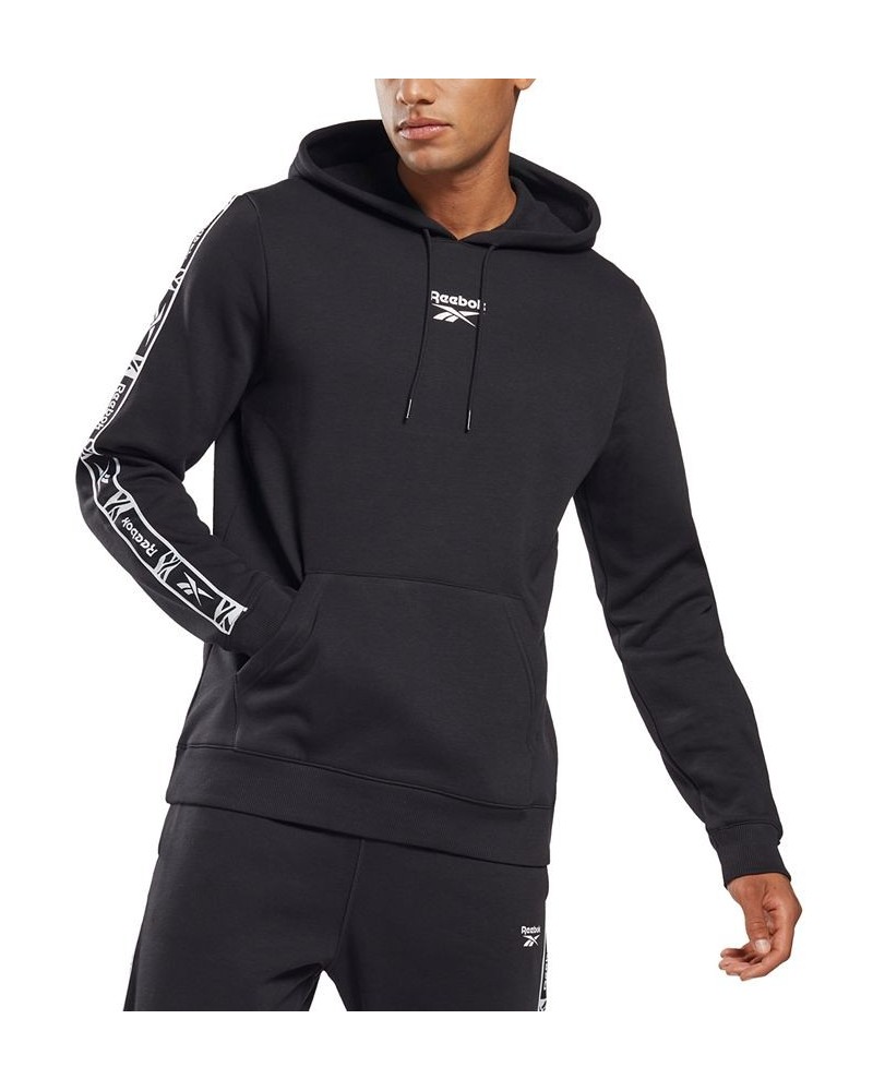 Men's Pullover Logo Hoodie Black $23.92 Sweatshirt