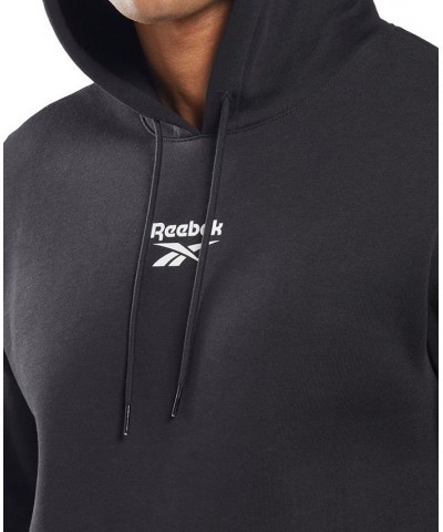 Men's Pullover Logo Hoodie Black $23.92 Sweatshirt