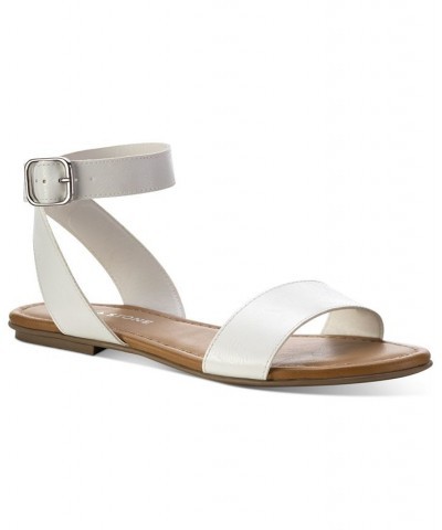 Miiah Flat Sandals White $26.18 Shoes