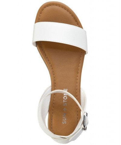 Miiah Flat Sandals White $26.18 Shoes