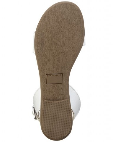 Miiah Flat Sandals White $26.18 Shoes