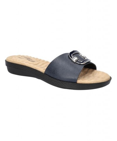 Women's Sunshine Comfort Slide Sandals PD05 $27.95 Shoes