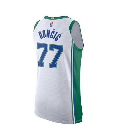 Men's Luka Doncic White Dallas Mavericks 2021/22 Authentic Player Jersey - City Edition $83.66 Jersey