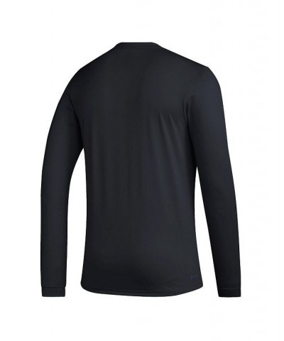 Men's Black LAFC Icon Long Sleeve T-shirt $23.00 T-Shirts