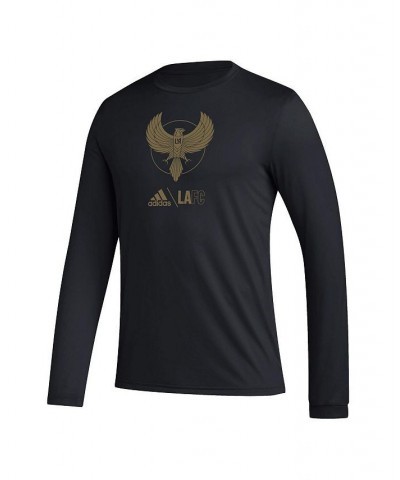 Men's Black LAFC Icon Long Sleeve T-shirt $23.00 T-Shirts