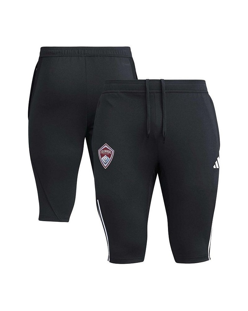 Men's Black Colorado Rapids 2023 On-Field Training AEROREADY Half Pants $36.00 Shorts